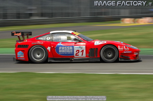 2007-06-24 Monza 438 Ferrari 575 Maranello - FIA GT Championship